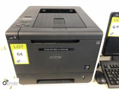 Brother HL-4570 CDW colour Laser Printer, flat panel Monitor, Keyboard and 2 Mice (located in