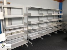 Quantity adjustable Library Book Shelving (located in Library, level 6)