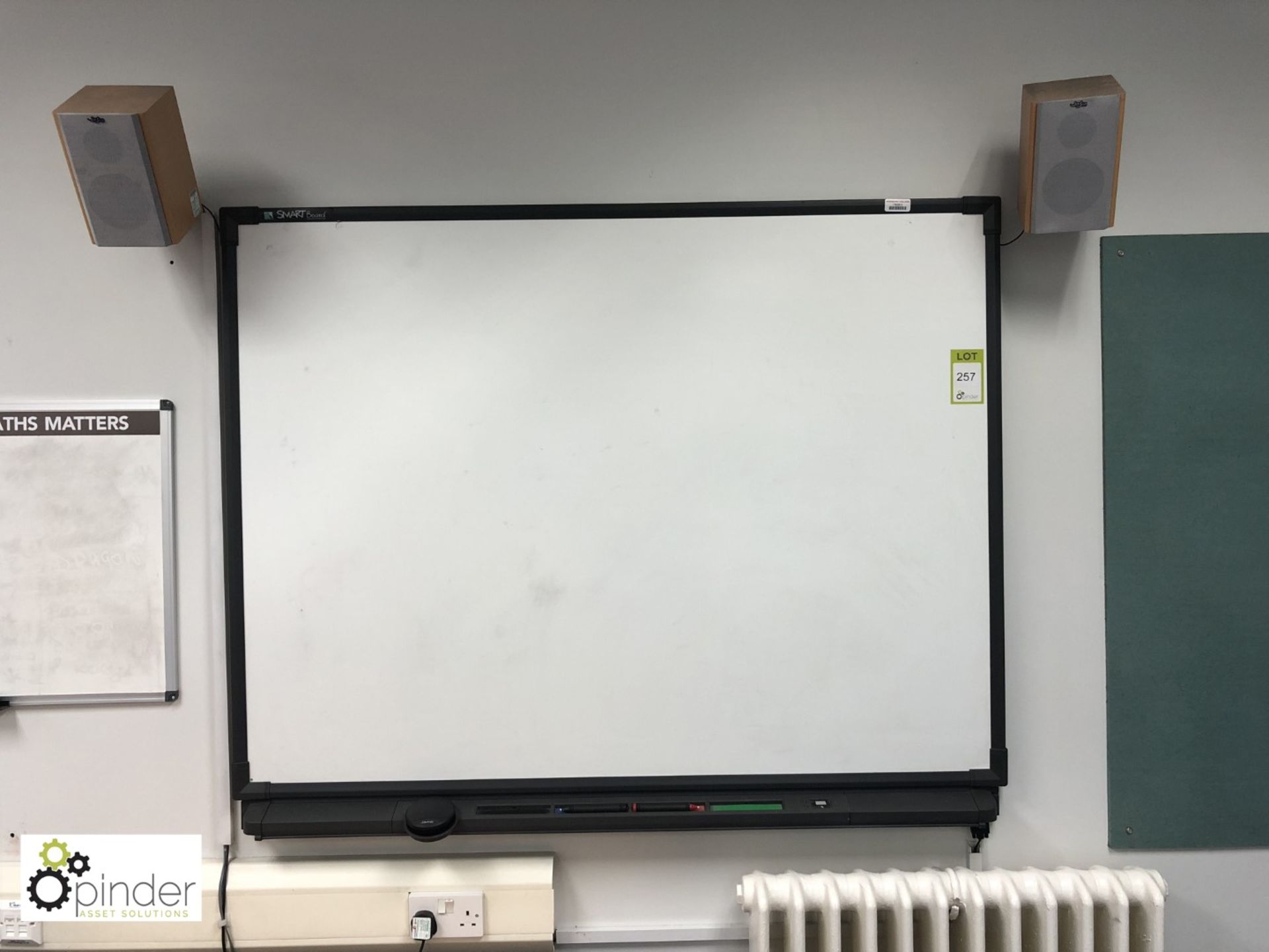 Smartboard with 2 speakers (located in W303B, upper ground floor)