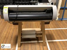 DGI Omega 60 Cutter Plotter, 240volts (located in Gymnasium, basement)