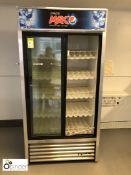 True full height double door Drinks Chiller, 1000mm x 740mm (located in Wheelright Refectory,
