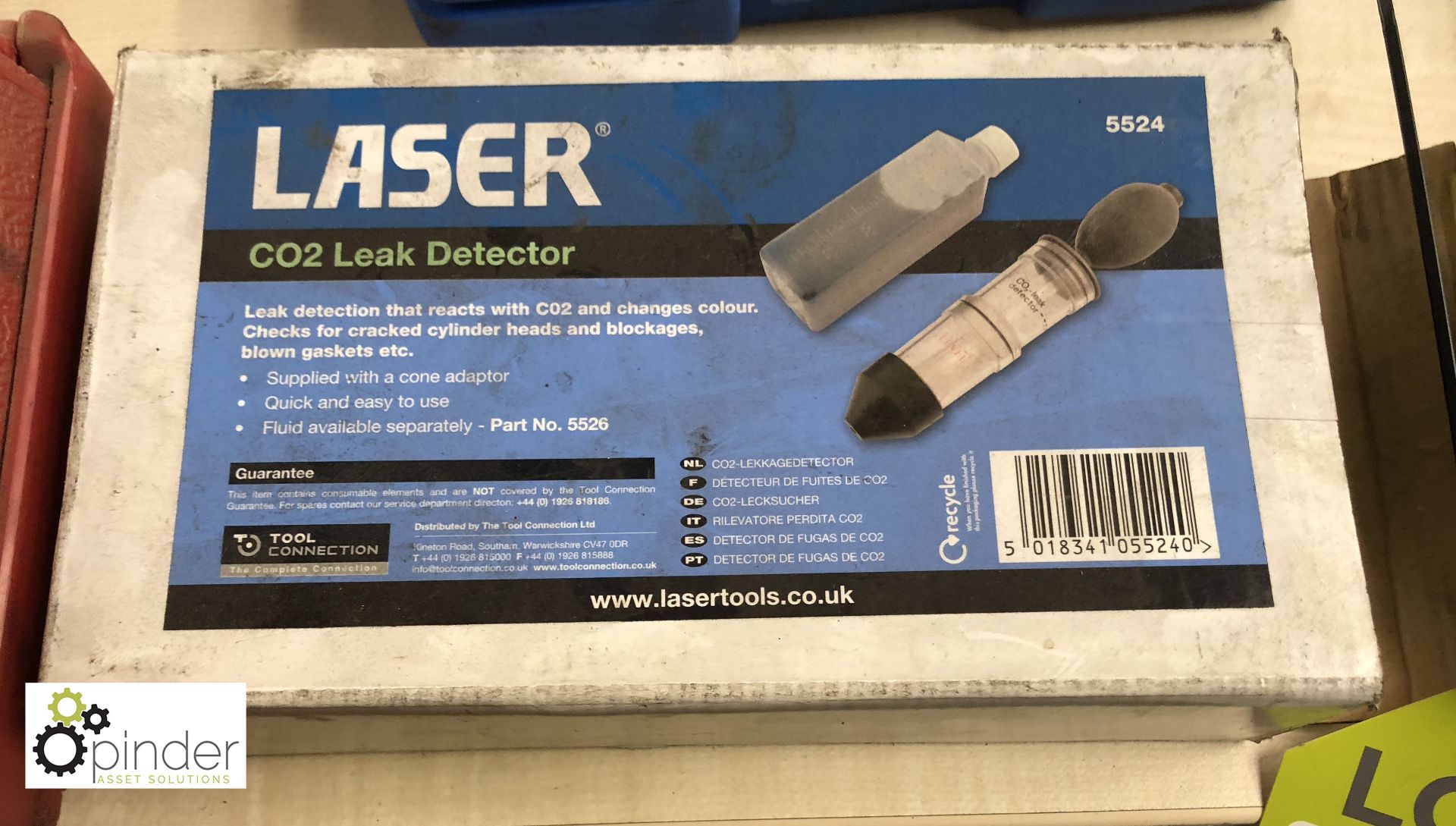 Laser CO2 Leak Detector