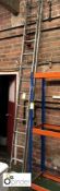 Duraflex aluminium 14-rung double extension Ladder