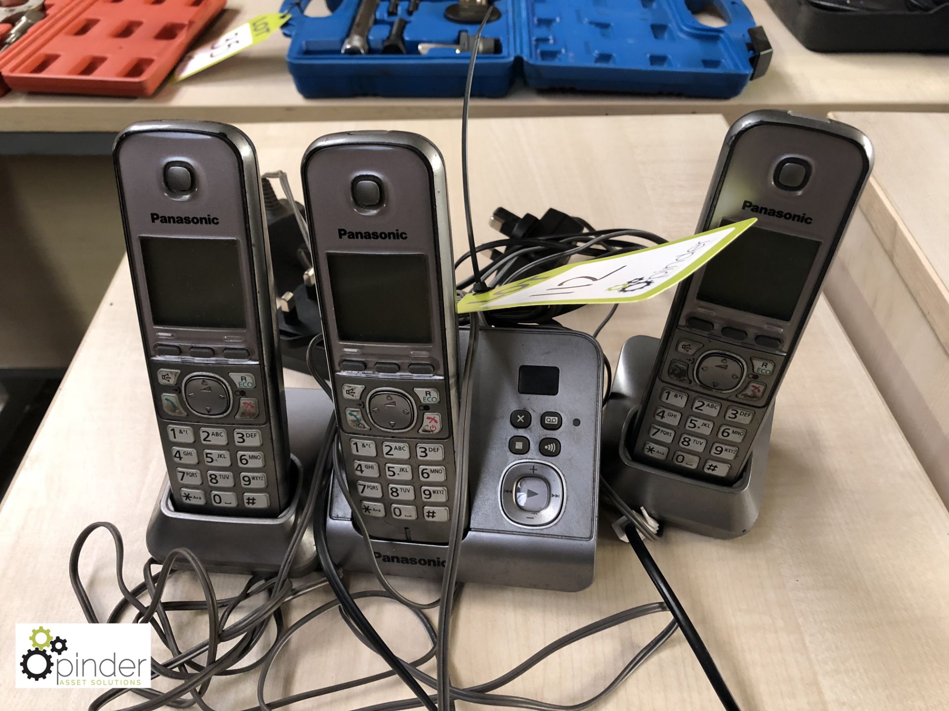 3 Panasonic Cordless Telephones