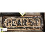 Street Sign “Pear Street” 480mm x 170mm