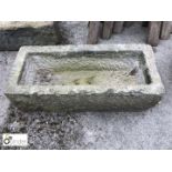 York Stone Trough, 760mm x 340mm x 220mm deep