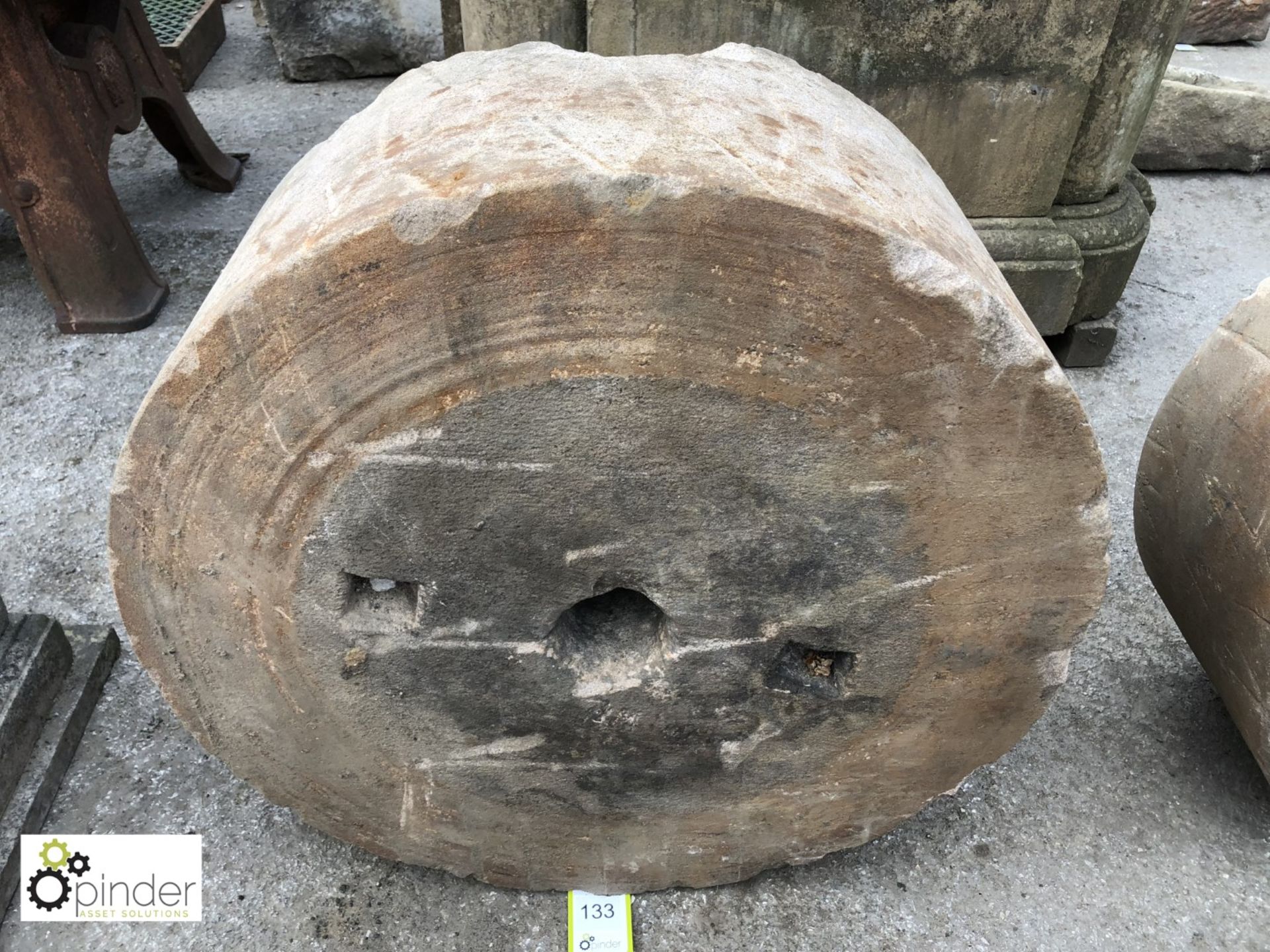 York Mill Stone, 790mm diameter x 320mm thick