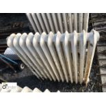 Victorian cast iron Radiator, 950mm x 1140mm high