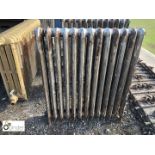 Victorian cast iron Radiator, 1000mm x 1140mm high