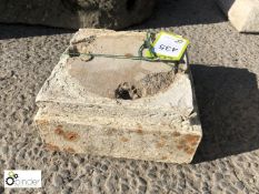 Stone Pillar Base, 260mm x 260mm