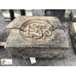 Yorkshire carved stone Feature “LSB”