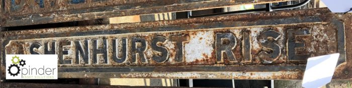 Street Sign “Ashenhurst Rise” 1110mm x 170mm