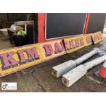 4-piece Sign "Kim Barker Group"