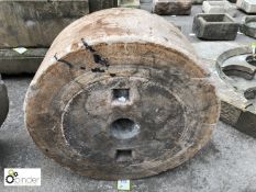York Mill Stone, 790mm diameter x 320mm thick