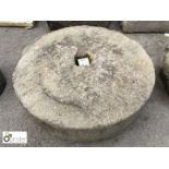 York Mill Stone, 840mm diameter x 220mm thick