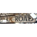 Street Sign “Park Road” 840mm x 155mm