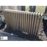 Victorian cast iron Radiator, 1550mm x 1000mm high