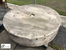 York Mill Stone, 1350mm diameter x 300mm thick
