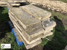 Pallet 13 Yorkshire stone Copings, 54ft