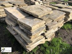 Pallet Yorkshire stone Paving/Stepping Stones, 11m