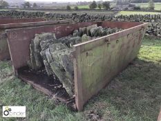 Plant Skip, 3600mm x 1750mm, with winch hole