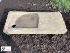 Stone Sink, 1260mm x 520mm, with drainer