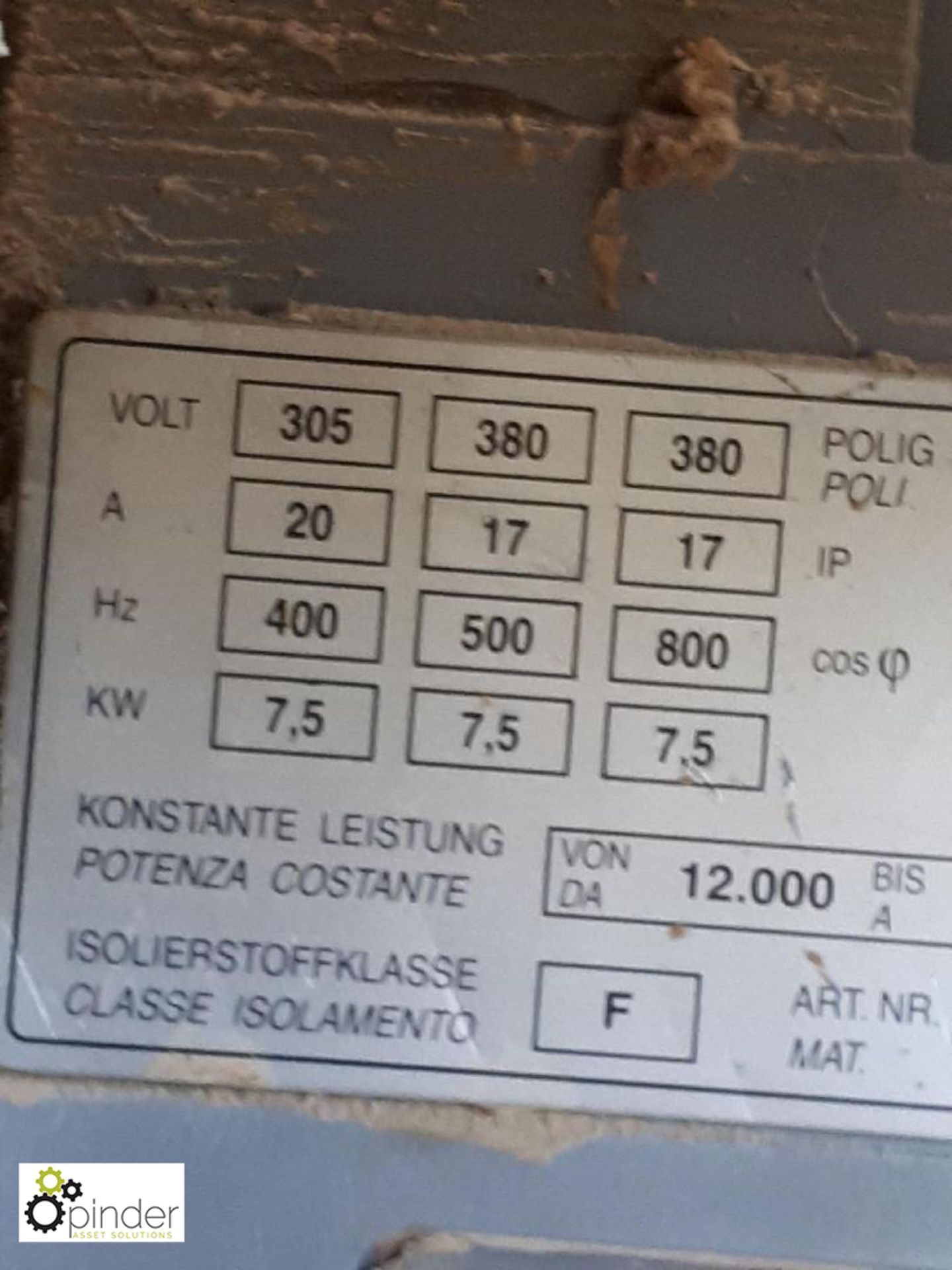 Ima Bima 610V CNC Machining Centre, year 1998, x = - Image 16 of 17