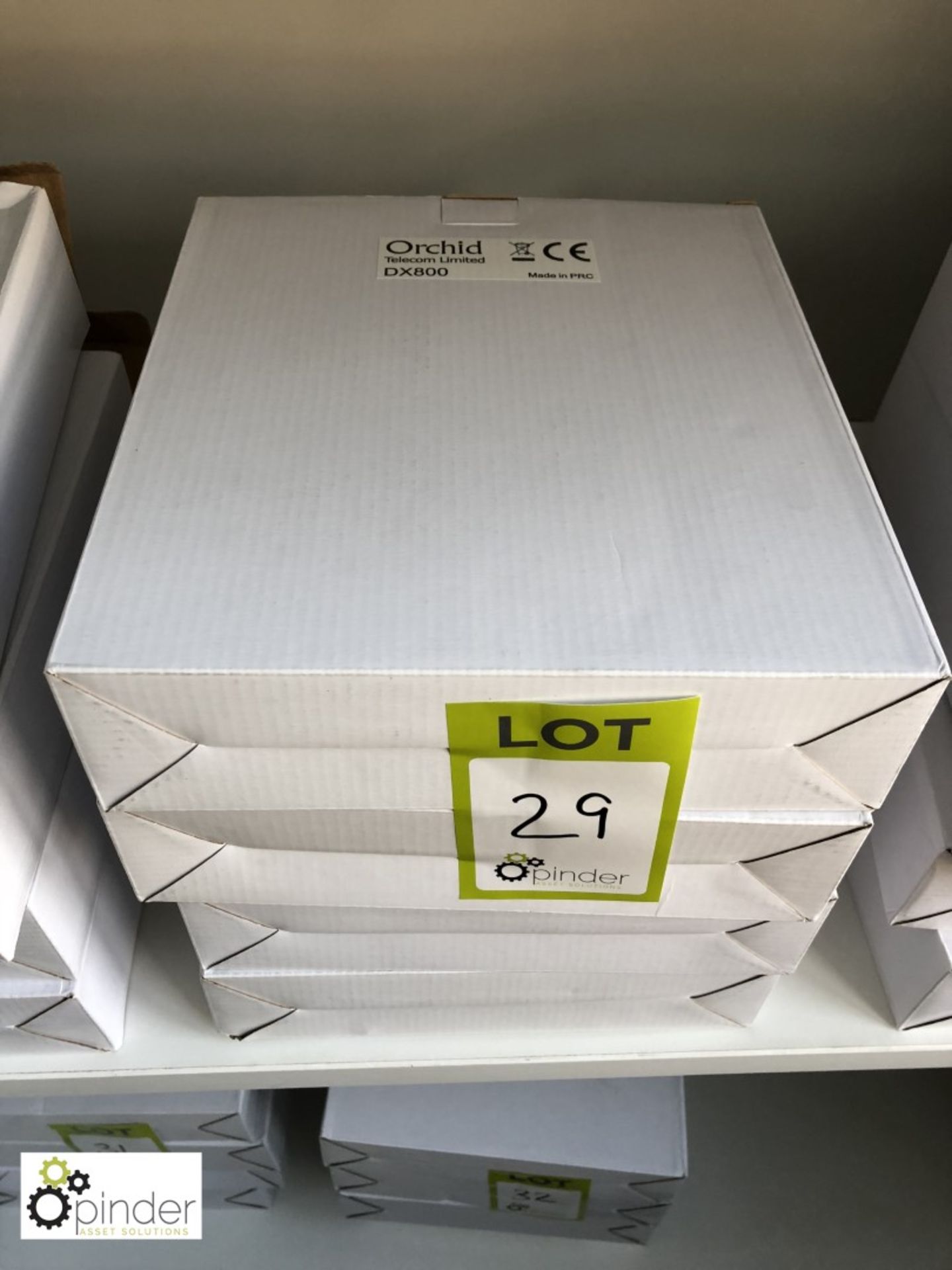 4 Orchid DX800 Telephone Handsets, boxed (located in Suite 13, second floor, building 1) - Image 2 of 2