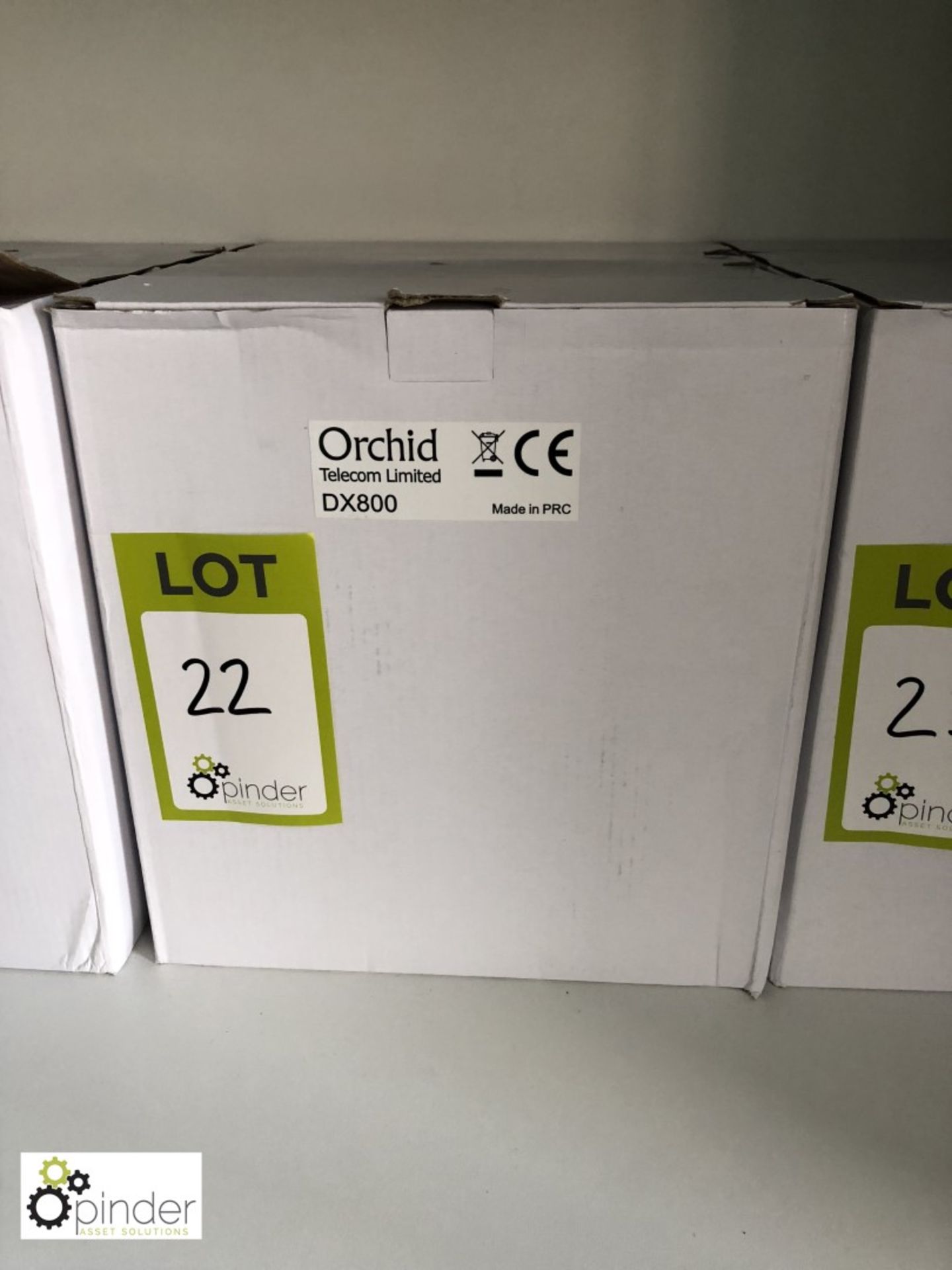 4 Orchid DX800 Telephone Handsets, boxed (located in Suite 13, second floor, building 1) - Image 2 of 2