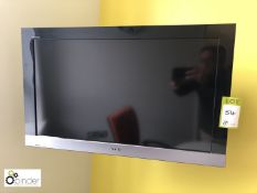 Sony KDL-32EX01 LCD TV with wall bracket and remote (located in Meeting Room 1, first floor,