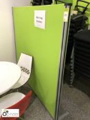 2 self-standing Privacy Screens, 1800mm x 1600mm, green (located in Breakout Area, second floor,