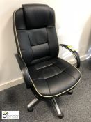 Leatherette swivel Armchair (located in Suite 18, second floor, building 1)