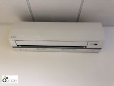 Toshiba MMK-AP0073H wall mounted Air Conditioning Unit, with wall control panel (located in Suite