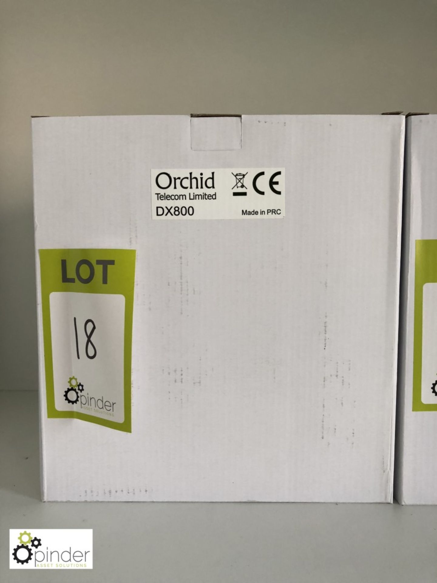 4 Orchid DX800 Telephone Handsets, boxed (located in Suite 13, second floor, building 1) - Image 2 of 2