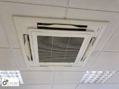 Toshiba ceiling mounted Air Conditioning Unit, with wall control panel (located in Suite 1, first