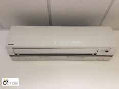 Toshiba MMK-AP0073H wall mounted Air Conditioning Unit, with wall control panel (located in Suite 9,