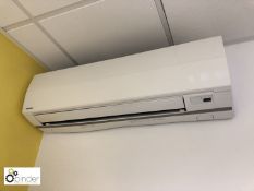 Toshiba MMK-AP0073H wall mounted Air Conditioning Unit, with wall control panel (located in Suite 3,
