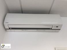Toshiba MMK-AP0073H wall mounted Air Conditioning Unit, with wall control panel (located in Suite 2,