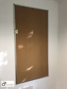 Wall mounted Corkboard, 1800mm x 900mm (located in Suite 18, second floor, building 1)