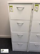 4-drawer Filing Cabinet, white (located in Suite 16, second floor, building 1)