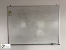 Wall mounted Dry Wipe Board (located in Pre-Press Room)