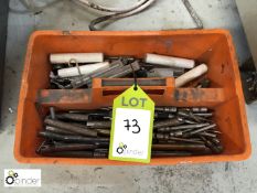 Quantity various Hole Drills, to box