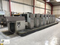 Man Roland R308 L SW 8-colour Offset Press, year 2000, serial number 28617B, 170million impressions,