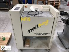 Minipack Torre MF99MB01 Mailbag Bagging System, year 2008, serial number 002921/D, 240volts