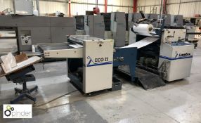 Lamtex ECO72 Thermal Laminator, year 1997, serial number 00989/99, with HTB Tornado suction pile