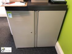 2-tone double door Stationery Cabinet (located in Office)