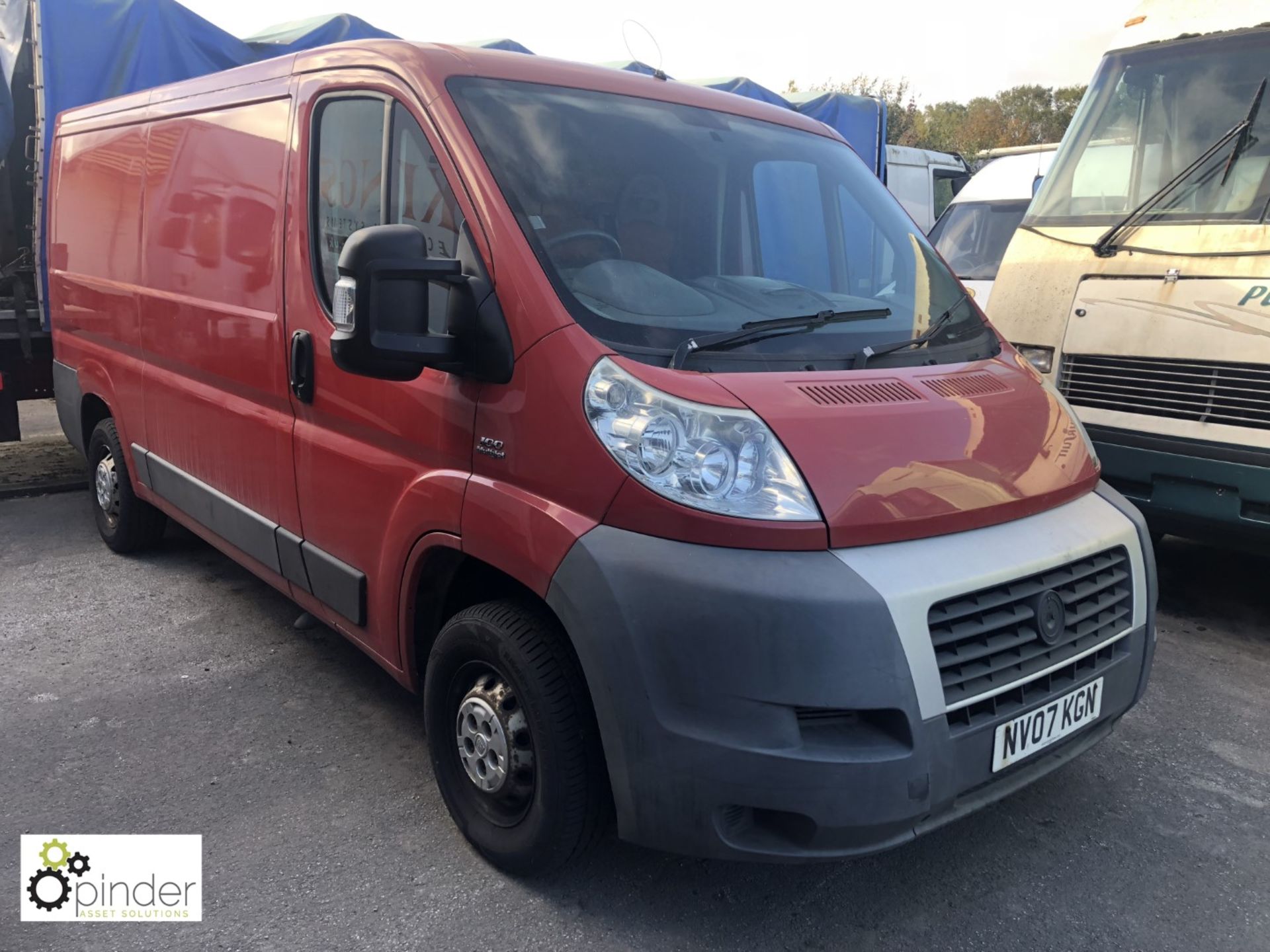 Fiat Ducato 30 100 M-Jet MWB Van, Registration: NV