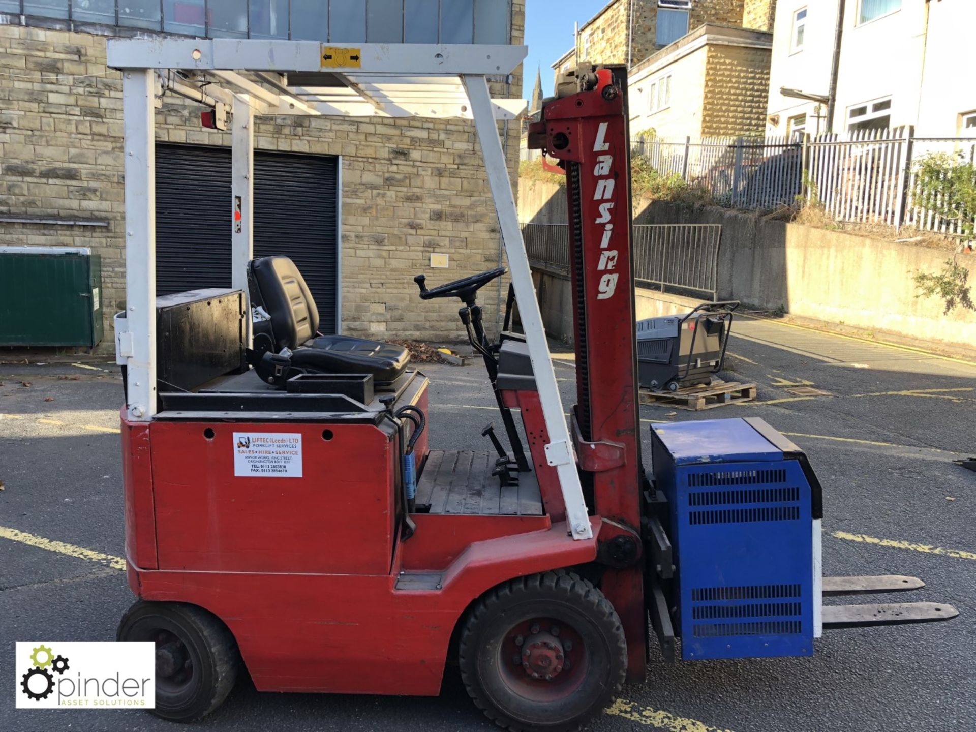 Lansing FOER 15.1/1.6TL electric Forklift Truck, 1600kg, triplex mast, lift height 4700mm, closed - Image 3 of 9