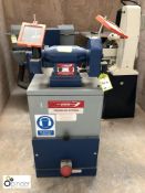 Union UGRISY twin wheel Bench Grinder, 415volts, with dust extraction cabinet