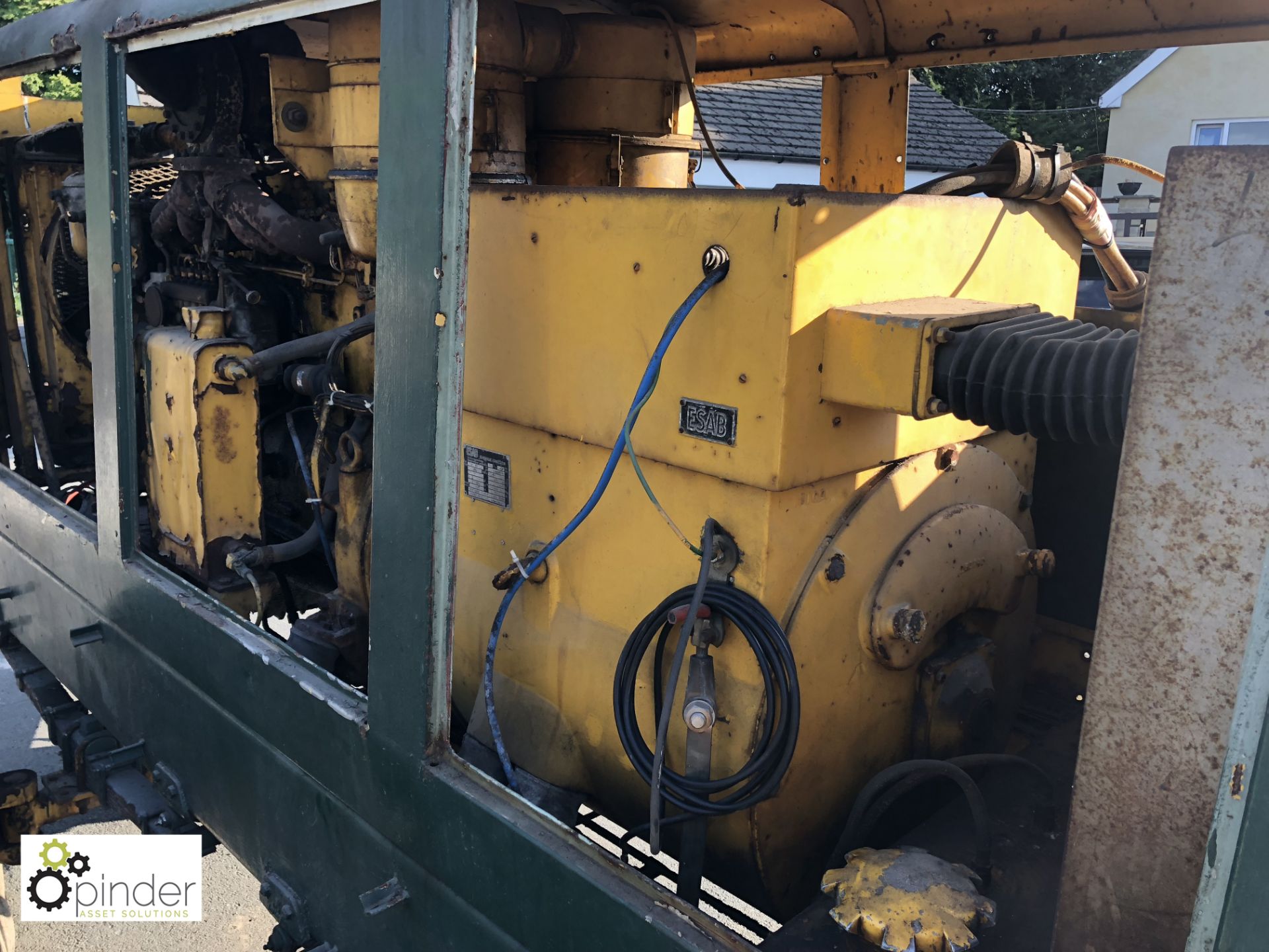 Esab SB53 trailer mounted 135kva Generator, serial - Image 10 of 14